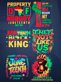 CottonSubsDTF Black/Juneteenth Gangsheets
