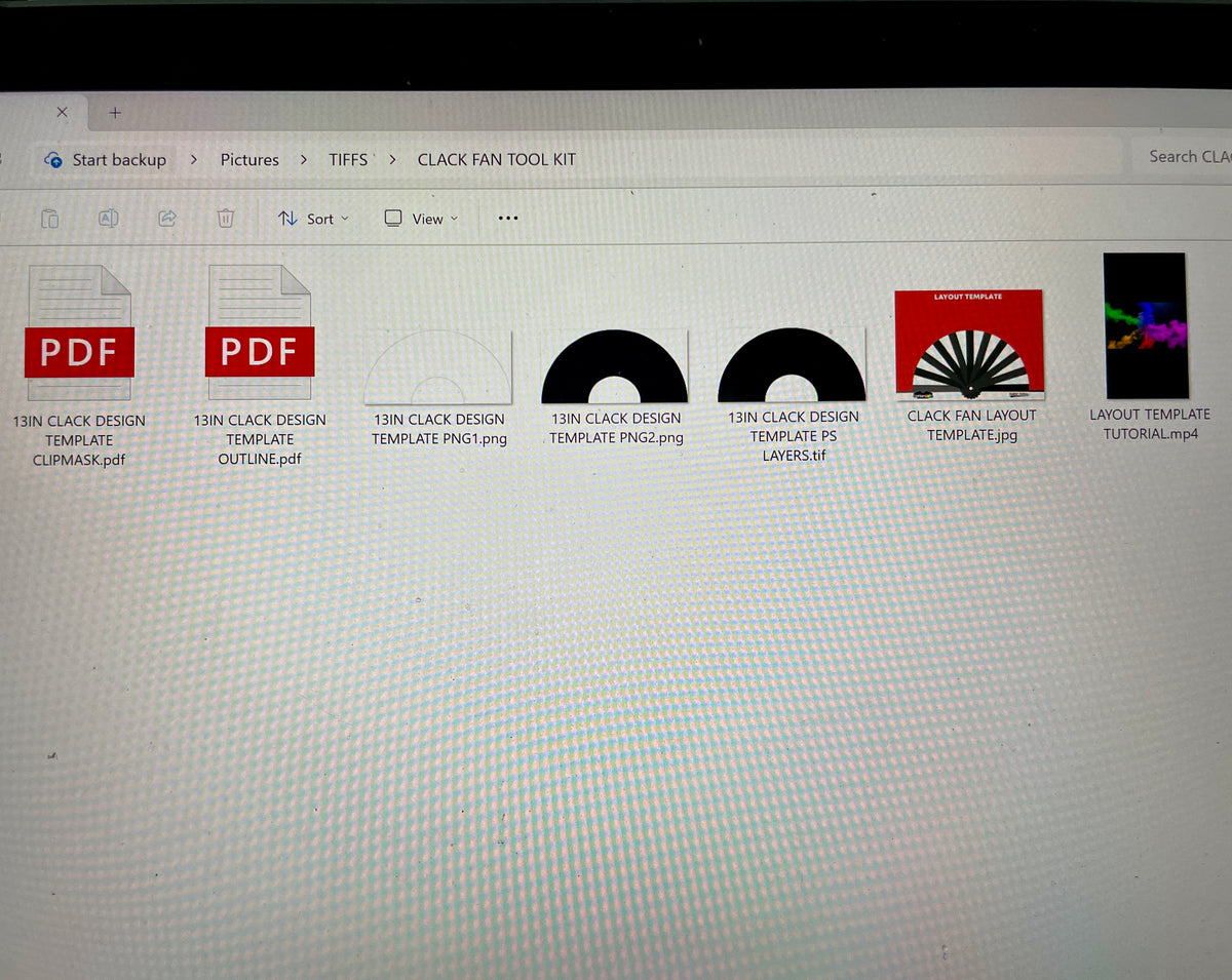 Clack File CLACK FAN TOOL KIT – CottonSubs