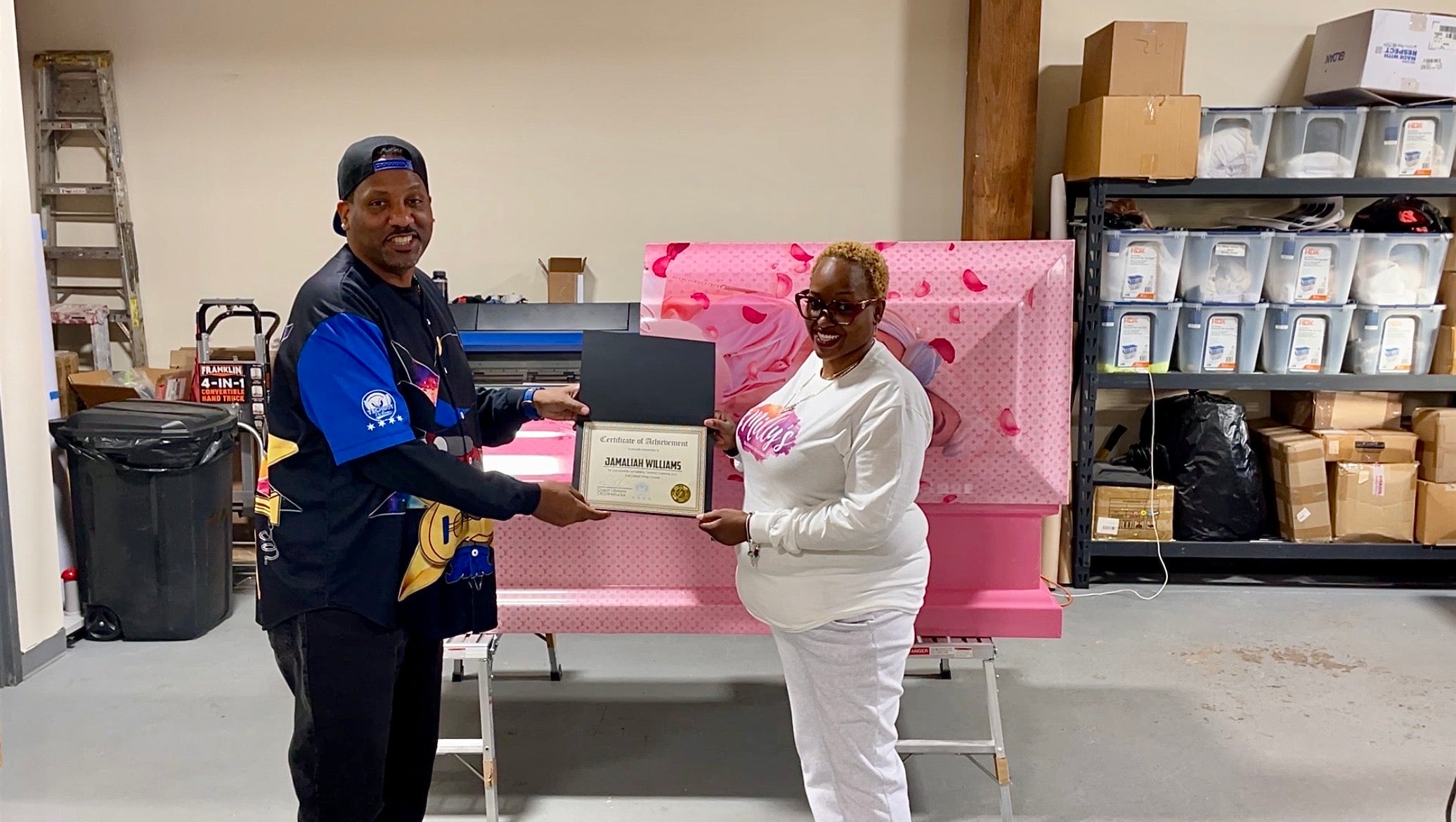 LIVE CASKET WRAP CLASSES