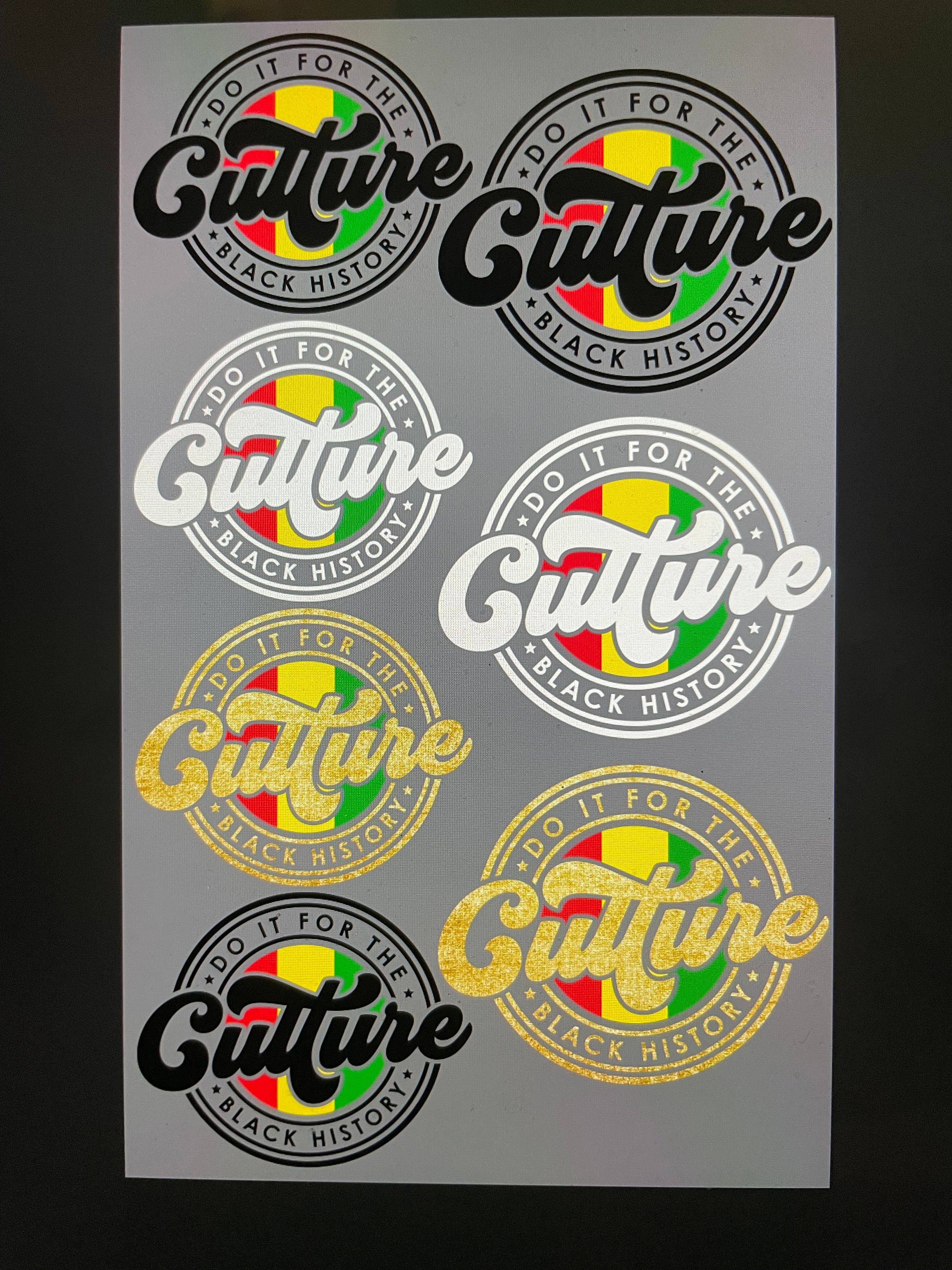 CottonSubsDTF Black/Juneteenth Gangsheets