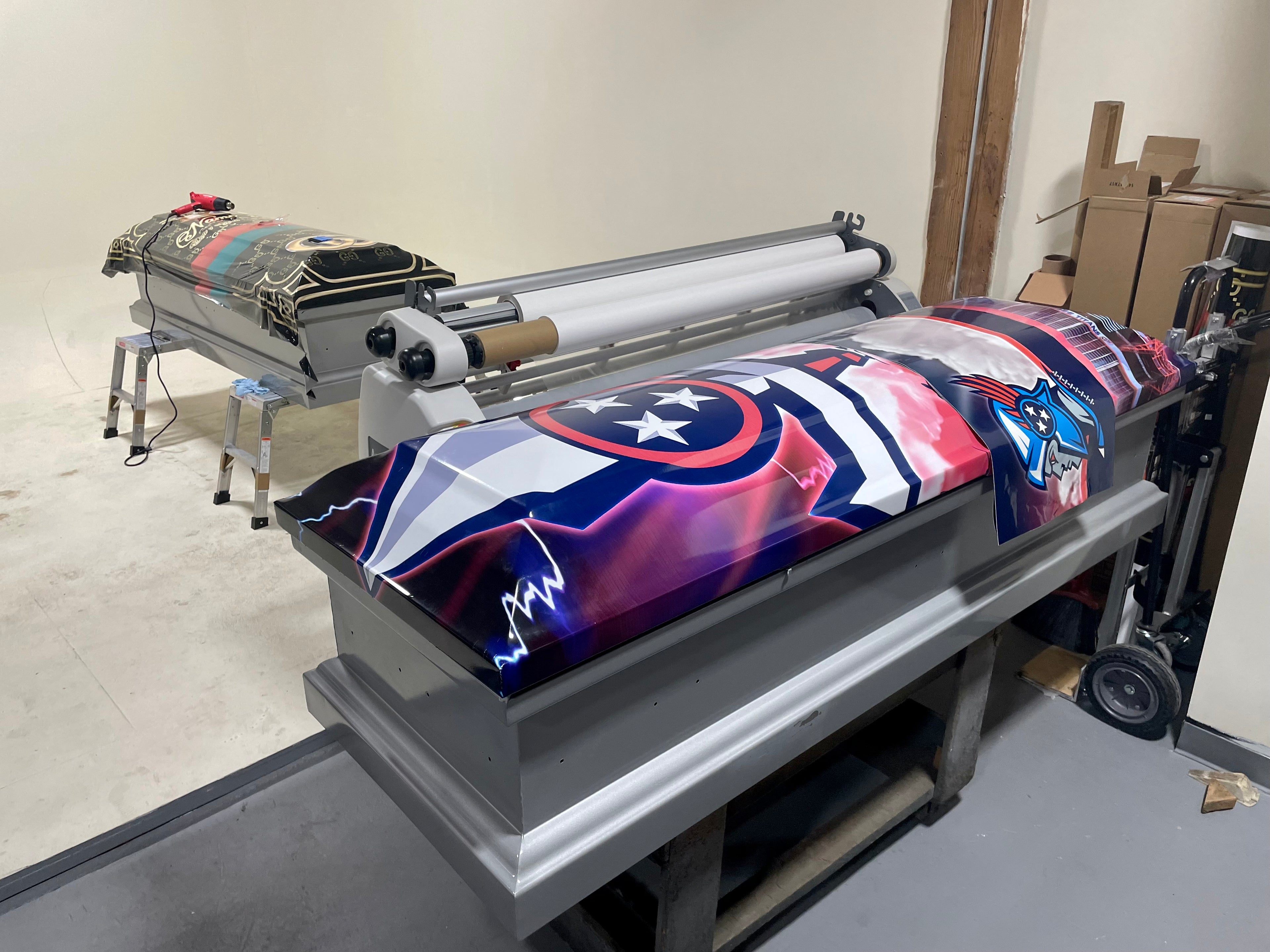 LIVE CASKET WRAP CLASSES