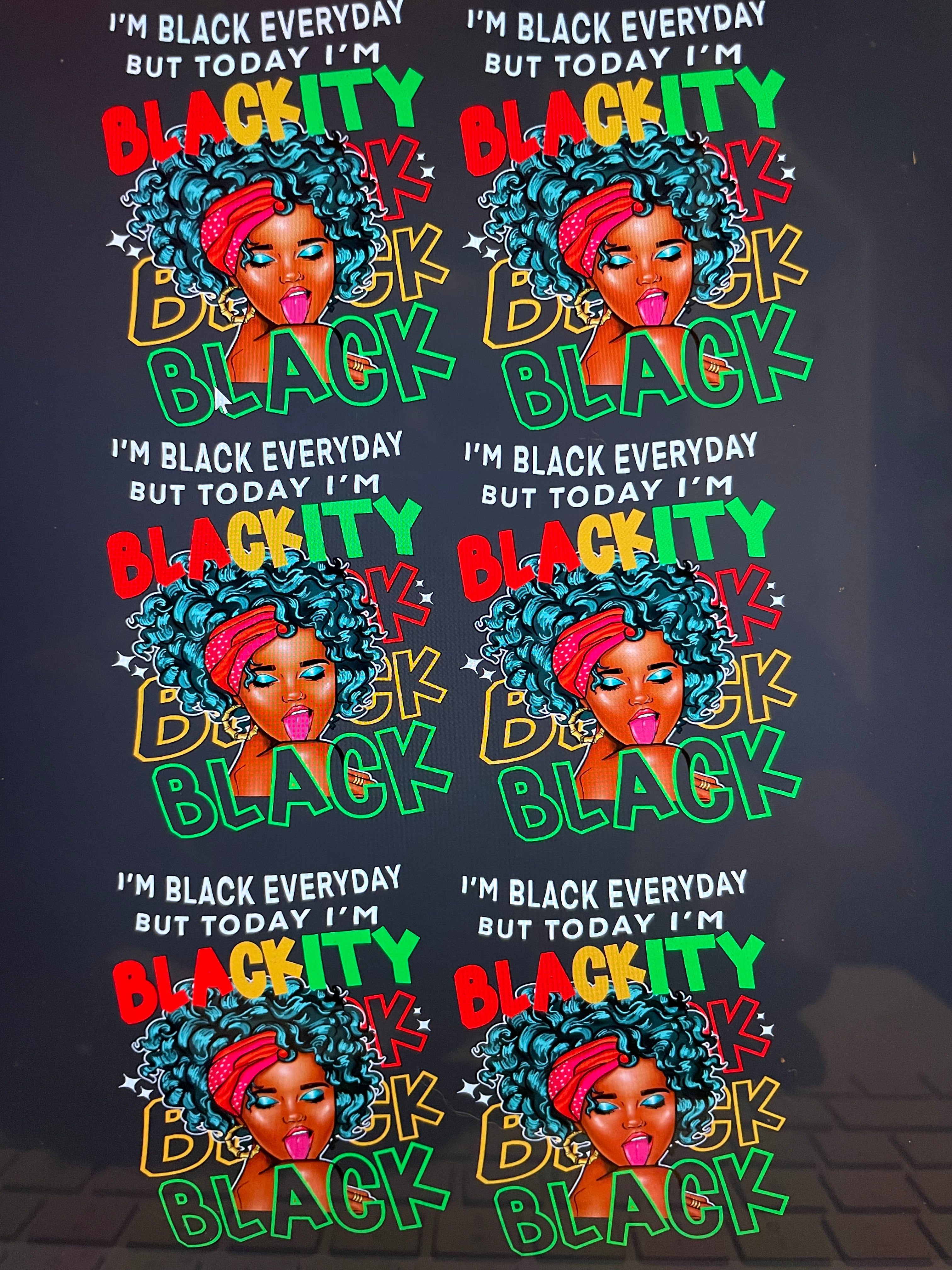 CottonSubsDTF Black/Juneteenth Gangsheets