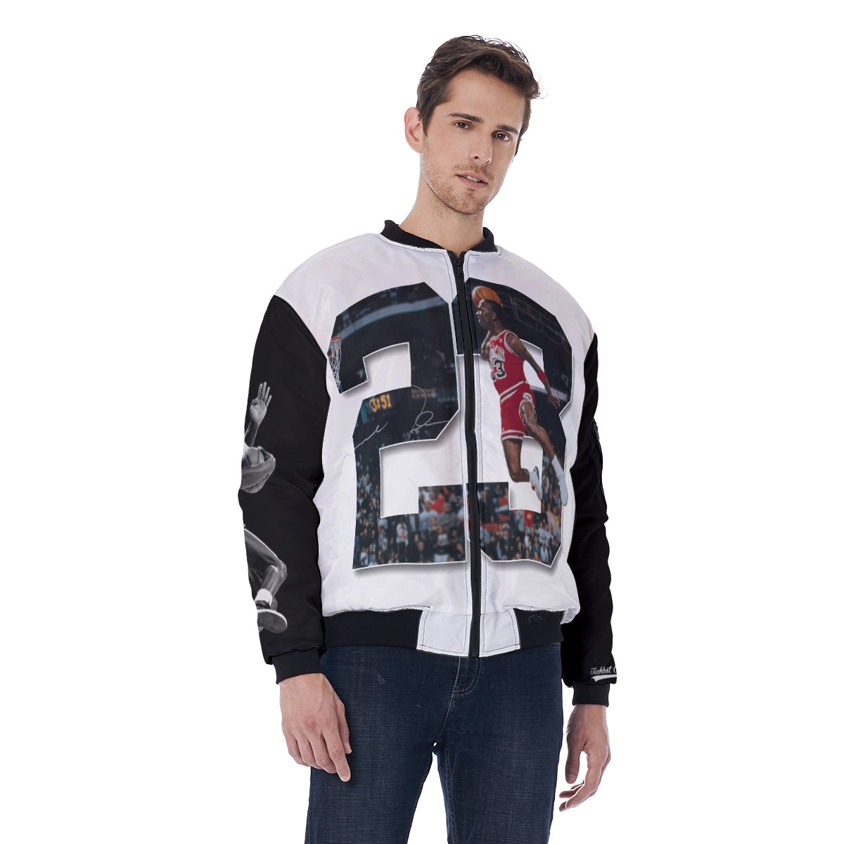Wholesale All Over Bomber Jacket
