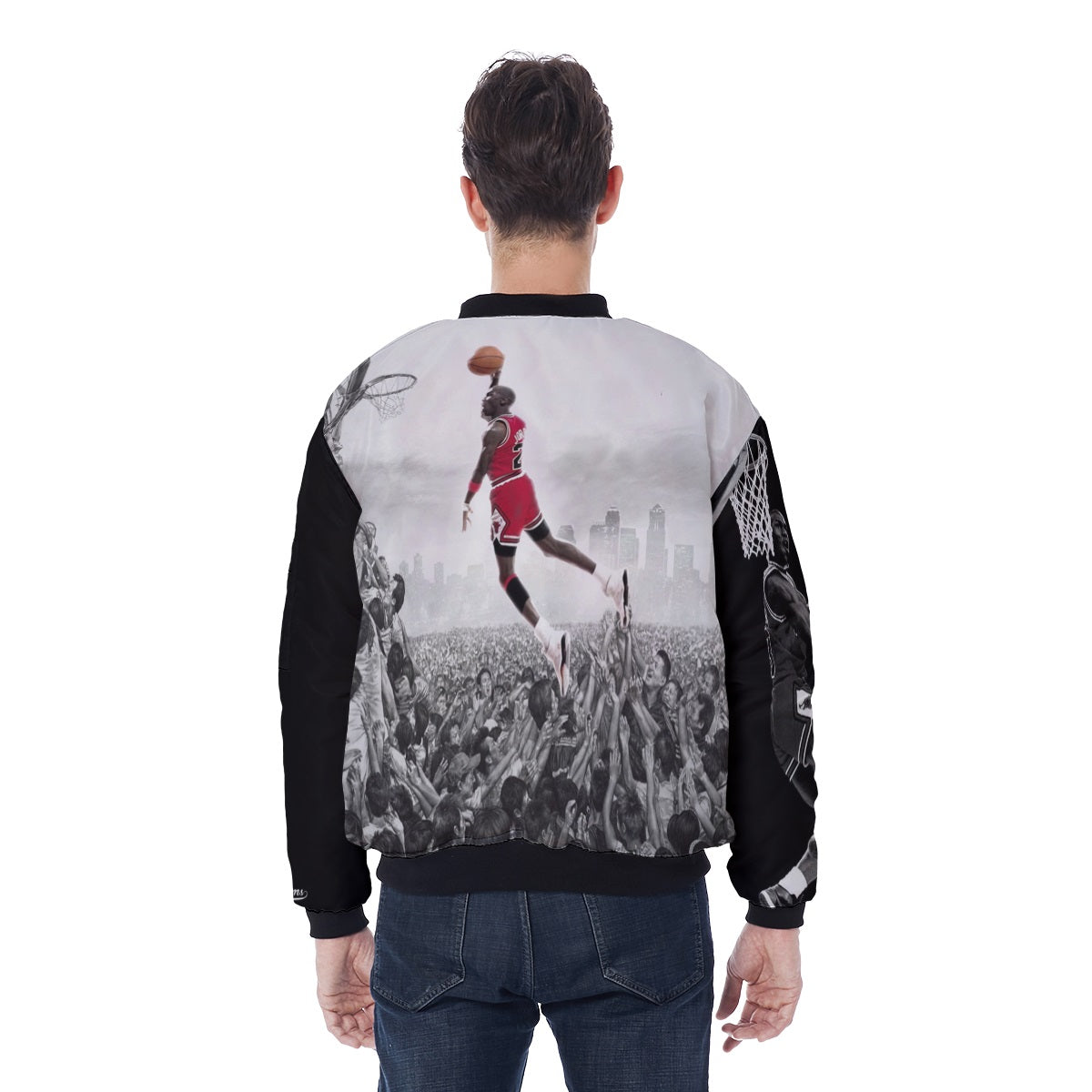 Wholesale All Over Bomber Jacket