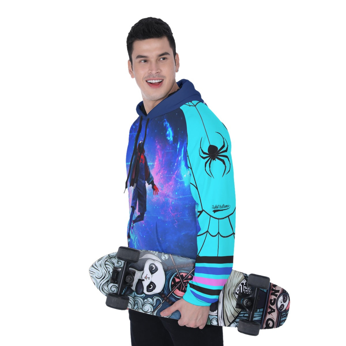WHOLESALE All Over Raglan Hoodie (Heavy Fleece)