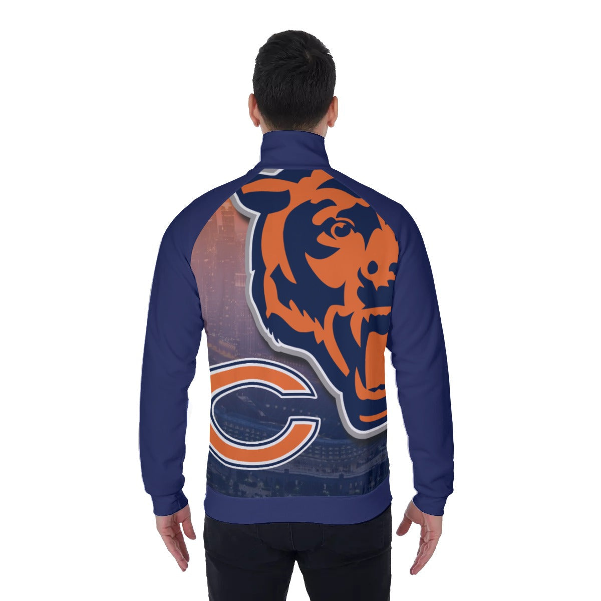 Wholesale All Over Track Jacket (Stand Up Collar)