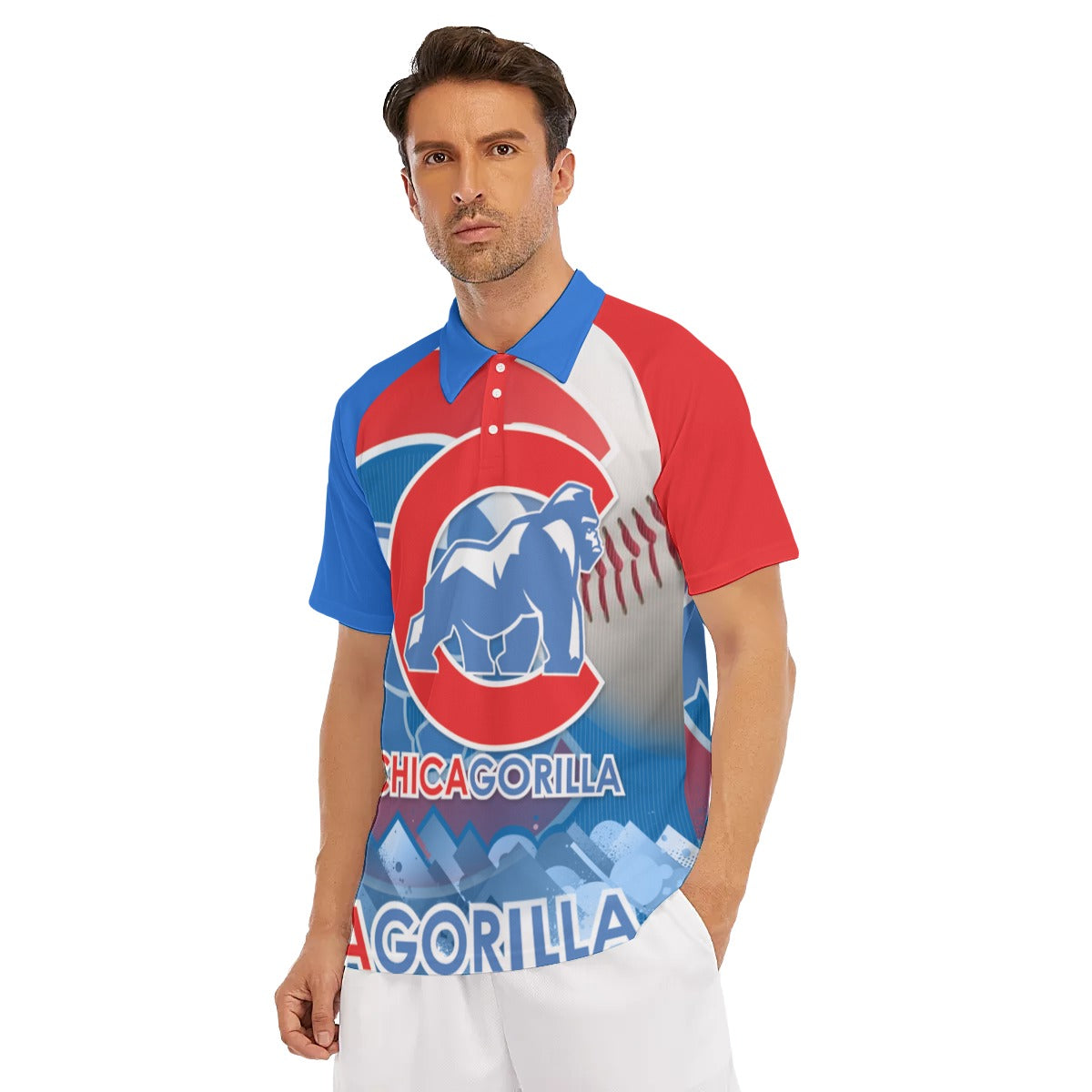 Wholesale All Over Polo Short Sleeve