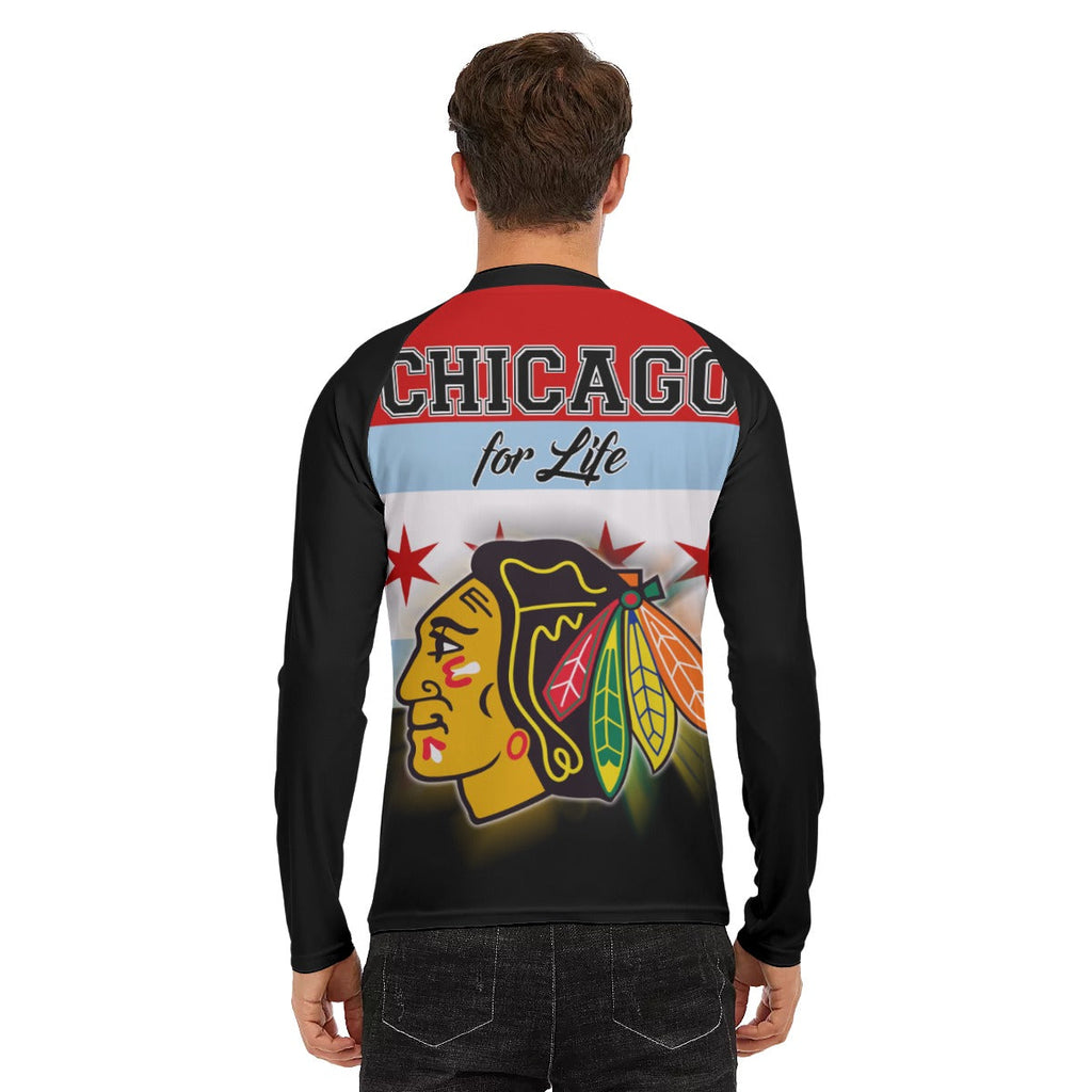 Wholesale All Over Ragland Long Sleeve
