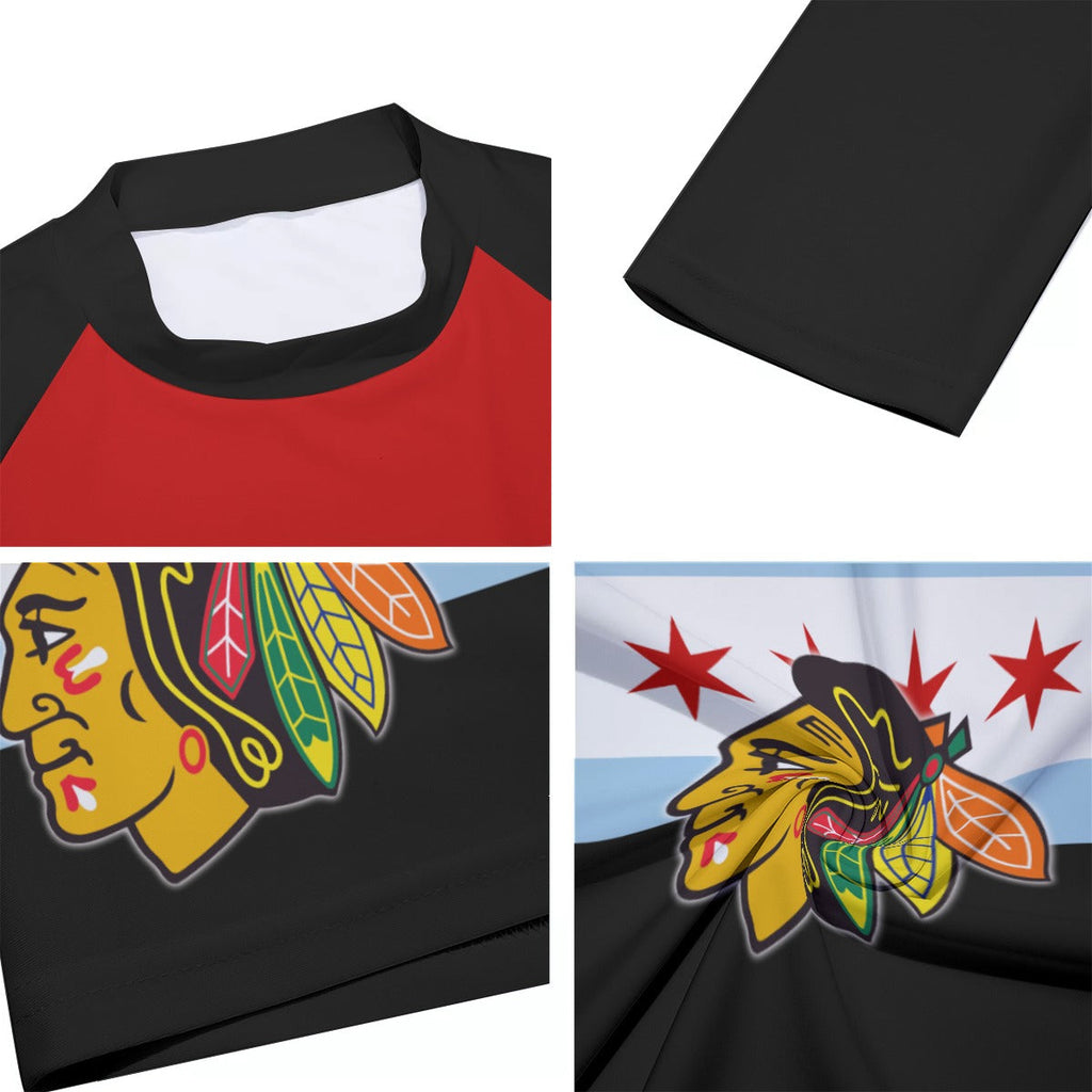 Wholesale All Over Ragland Long Sleeve