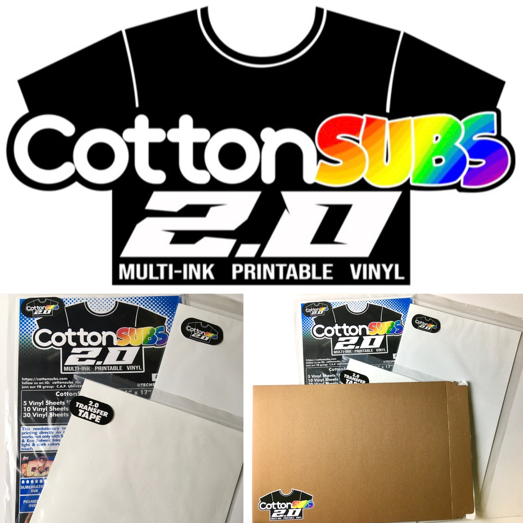 CottonSubs2.0 Printable-Vinyl