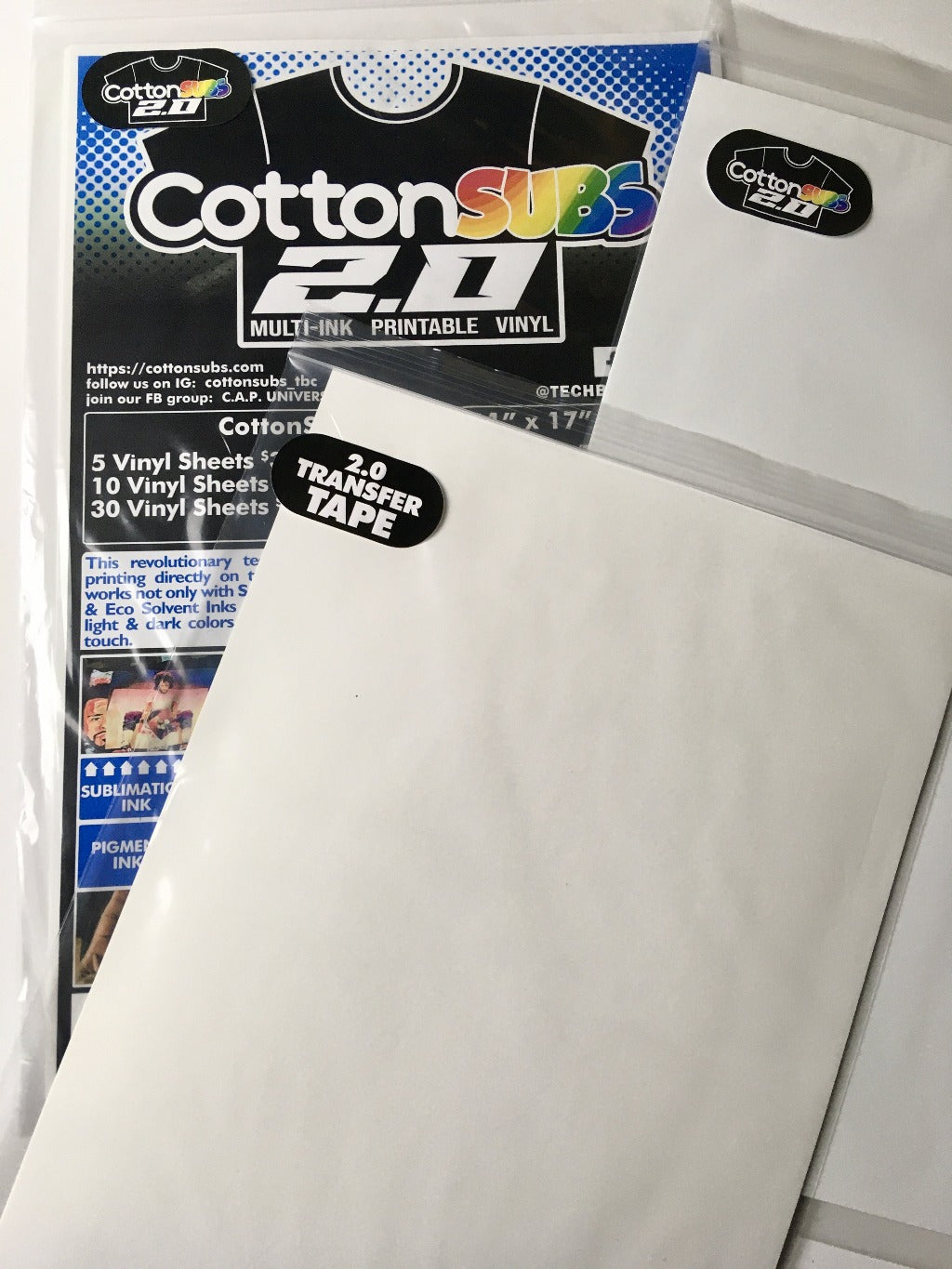 CottonSubs2 0 Printable Vinyl
