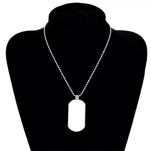 PREMIUM 2 SIDE "NO HOLES" MILITARY TAG PACKS