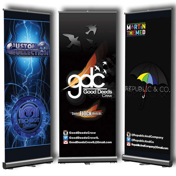 WHOLESALE RETRACTABLE BANNERS